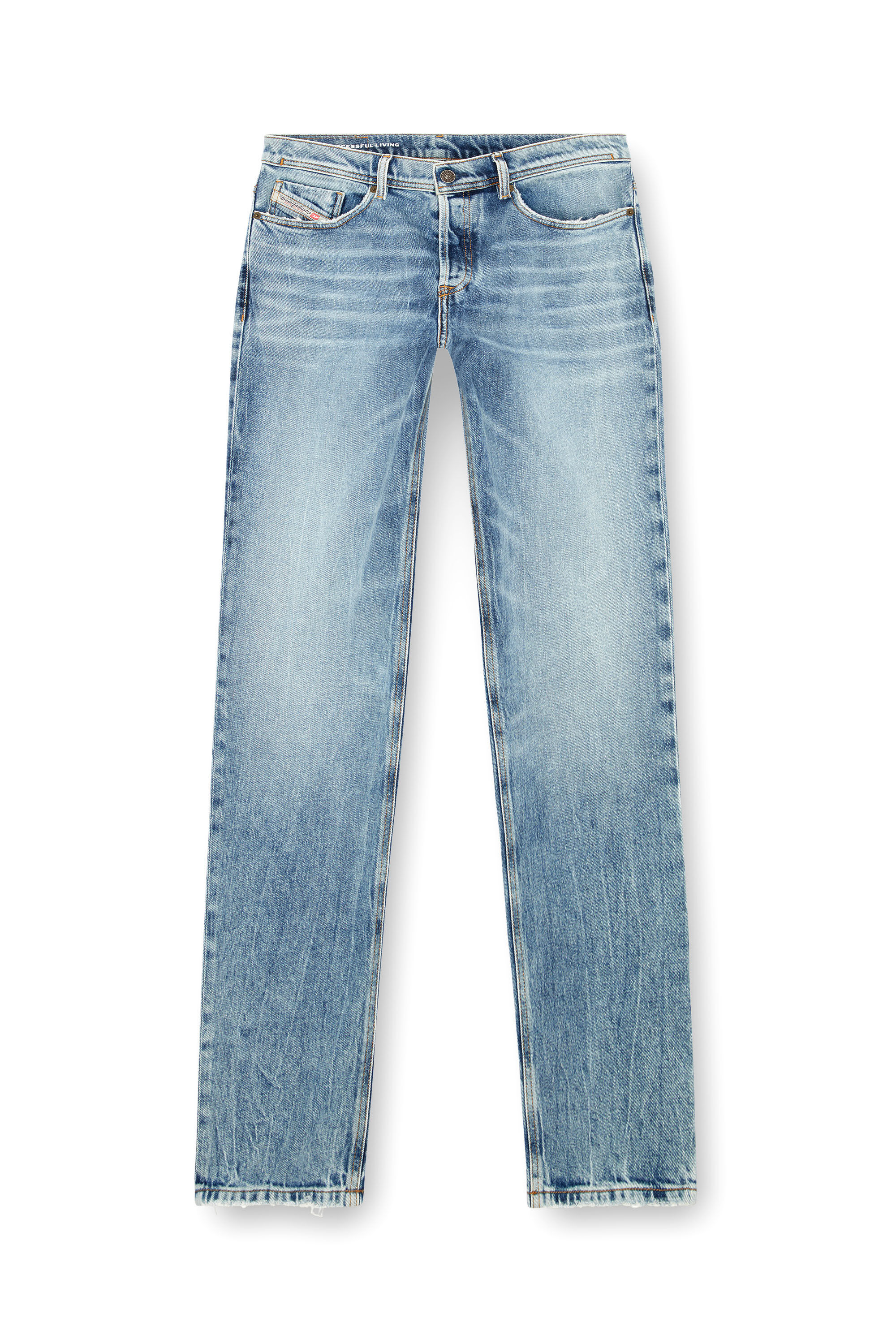 Diesel - Man's Regular Jeans 2023 D-Finitive 09J54, Medium blue - 2